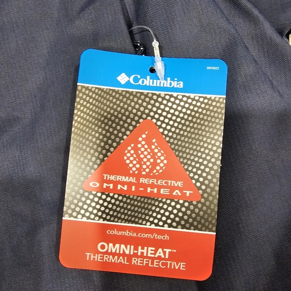 Women's Columbia Navy Blue Fur-Trimmed Jacket - Picture 4 of 5